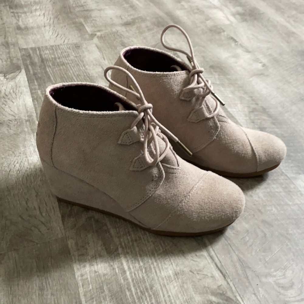 TOMS Suede Booties